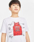 ფოტო #3 პროდუქტის Big Boys The Jersey Printed Crewneck T-Shirt