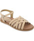 ფოტო #1 პროდუქტის Women's Kimmie Strappy Flat Sandals