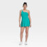 Фото #1 товара Women's Asymmetrical Active Dress - All In Motion Green S