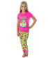 ფოტო #1 პროდუქტის Girls Scooby Doo Mystery Machine T-Shirt And Pants 2 PC Pajama Set