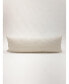 Фото #1 товара Body Pillow 20x54 Down Alternative Ivory & Taupe Cotton Waffle Weave