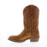 Double H Toscosa R Toe Roper 11" DH8552 Mens Brown Cowboy Western Boots 8.5 - фото #5