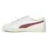 Фото #5 товара Puma Clyde Base Lace Up Mens White Sneakers Casual Shoes 39009103