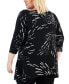 Фото #2 товара Plus Size Swing Top, Created for Macy's