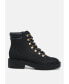 Фото #1 товара Women's shirly soft leather lace-up boots