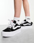 Vans Knu Stacked Platform trainers in black