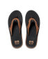 ფოტო #3 პროდუქტის Men's Fanning Comfort Flip Flops