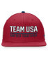 Branded Men's Red Team USA Snapback Hat