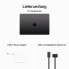 Apple MacBook Pro 14" (LATE 2023)"Space Schwarz M3 Max Chip mit 16-Core CPU, 40-Core GPU und 16-Core Neutral Engine 14" 2 TB Deutsch macOS 96 W USB-C Power Adapter 128 GB