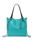 ფოტო #18 პროდუქტის Women's Genuine Leather Daisy Tote Bag