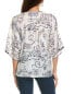 Johnny Was Tranquil Kenny Silk Blouse Women's