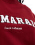 4th & Reckless Plus Marais logo sweatshirt in red