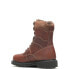 Wolverine Tremor DuraShocks 8" W04328 Mens Brown Leather Wide Work Boots