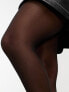 Lindex tights 40 den firm control in black