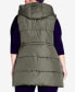 ფოტო #2 პროდუქტის Plus Size Zimi Puffer Padded Vest