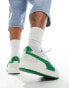 Фото #6 товара Puma CA Pro suede trainers in white and green
