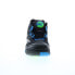 Фото #3 товара Reebok Shaq Victory Pump Mens Black Leather Lace Up Lifestyle Sneakers Shoes 7.5