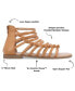 Фото #6 товара Women's Petrra Gladiator Sandals