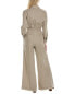 Max Mara Ares Linen Jumpsuit Women's Grey 2