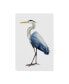 Фото #1 товара Grace Popp Seabird Heron I Canvas Art - 15" x 20"