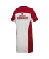 Women's White Arkansas Razorbacks Home Run T-shirt Dress