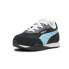 Puma Blktop Rider Lithium Lace Up Toddler Boys Black, Blue Sneakers Casual Shoe
