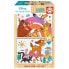 EDUCA 2x16 Pieces Disney Animals Puzzle