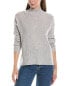 Фото #1 товара Incashmere Textured Stripe Cashmere Sweater Women's