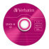 Фото #8 товара Диски Verbatim DVD-R Colour - Slimcase - 5 шт - 4.7 ГБ
