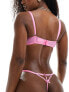 Фото #3 товара Boux Avenue Henley boost longline plunge bra in pink