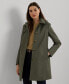 ფოტო #1 პროდუქტის Womens Hooded A-Line Raincoat