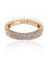 Suzy Levian Sterling Silver Micro-Pave White Cubic Zirconia Eternity Band Ring