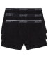 Фото #1 товара Men's Cotton Stretch Boxer Briefs 3-Pack