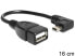 Delock 83245 - 0.16 m - USB A - Mini-USB B - Black