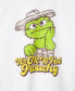 Фото #2 товара X Sesame Street Toddler and Little Kids Oscar The Grouch T-Shirt