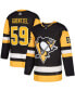 Фото #1 товара Men's Jake Guentzel Black Pittsburgh Penguins Authentic Player Jersey