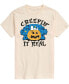 Фото #1 товара Men's Peanuts Creepin It Real T-shirt
