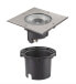 Фото #3 товара SLV Rocci 200 - Recessed lighting spot - 1 bulb(s) - 16 W - 3000 K - 1530 lm - Stainless steel