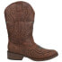 Roper Faith Rhinestone Square Toe Cowboy Womens Brown Casual Boots 09-021-1901-