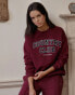 4th & Reckless Charli sweatshirt in burgundy