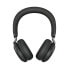 Jabra Evolve2 75 - USB-A UC with Desk Stand - Black - Wired & Wireless - Office/Call center - 20 - 20000 Hz - 197 g - Headset - Black