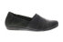 Фото #1 товара Earth Marsala Womens Gray Leather Slip On Loafer Flats Shoes 6