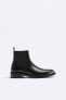 Chelsea boots with toecap detail