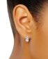 ფოტო #2 პროდუქტის Cubic Zirconia Pear-Shape Clip-On Stud Earrings, Created for Macy's