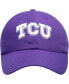 Men's Purple TCU Horned Frogs Primary Logo Staple Adjustable Hat