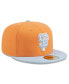 Фото #4 товара Men's Orange/Light Blue San Francisco Giants Spring Color Basic Two-Tone 59Fifty Fitted Hat