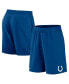 Фото #2 товара Men's Royal Indianapolis Colts Stretch Woven Shorts