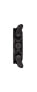 ფოტო #2 პროდუქტის Men's Swiss Chronograph Supersport Black Stainless Steel Bracelet Watch 45.5mm