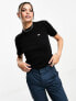 Dickies marysville ribbed t-shirt in black M - фото #1