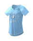 ფოტო #1 პროდუქტის Women's Light Blue Kevin Harvick Grand Slam Tri-Blend Notch V-Neck T-shirt